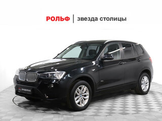 2016 BMW X3 28i xDrive II (F25) Рестайлинг, чёрный, 2649000 рублей, вид 1
