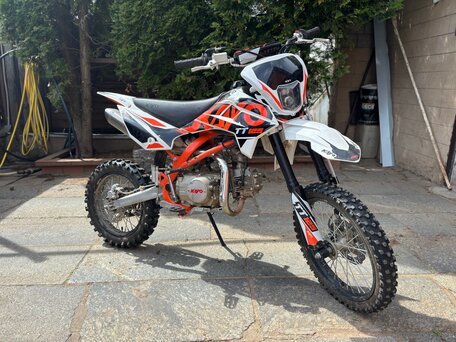 2024 Kayo Basic TT125, белый, 75000 рублей, вид 1