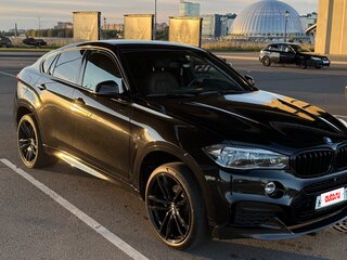 2018 BMW X6 40d II (F16), чёрный, 5200000 рублей, вид 1