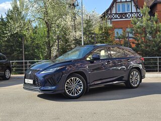2019 Lexus RX 300 IV Рестайлинг, синий, 3800000 рублей, вид 3