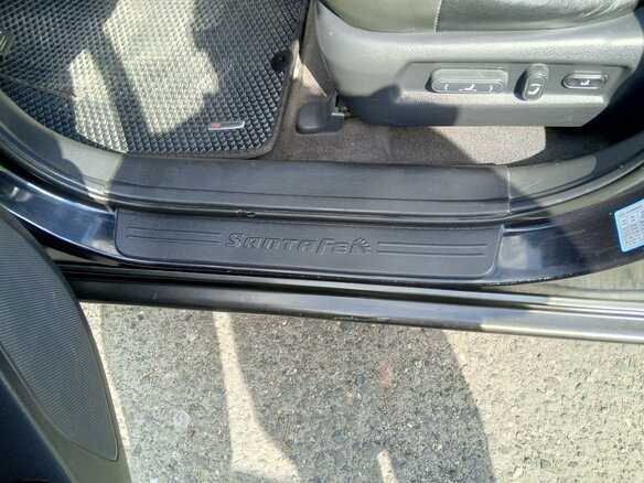 2006 Hyundai Santa Fe II, чёрный, 739000 рублей - вид 9