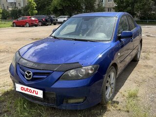 2006 Mazda 3 I (BK) Рестайлинг, синий, 420000 рублей, вид 1