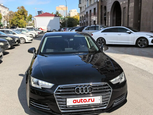 2015 Audi A4 V (B9), чёрный - вид 3