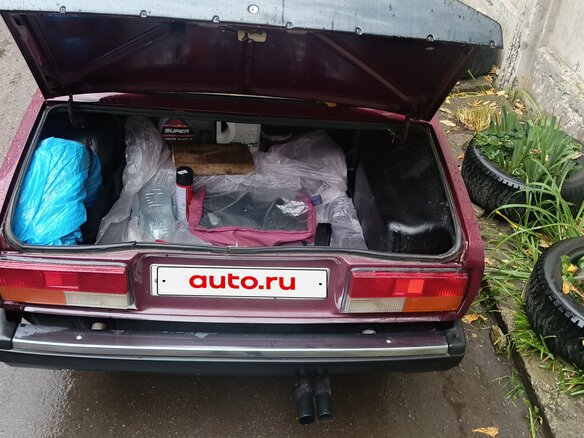 2002 Lada (ВАЗ) 2107, пурпурный - вид 14