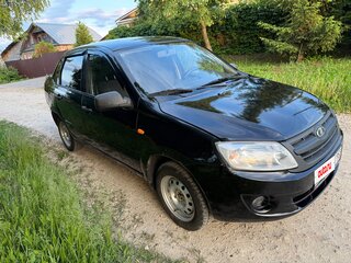 2012 Lada (ВАЗ) Granta I, чёрный, 270000 рублей, вид 5
