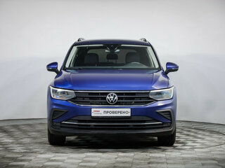 2021 Volkswagen Tiguan II Рестайлинг, синий, 2449000 рублей, вид 2