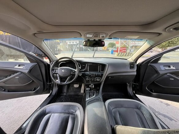 2013 Kia Optima III, чёрный - вид 4