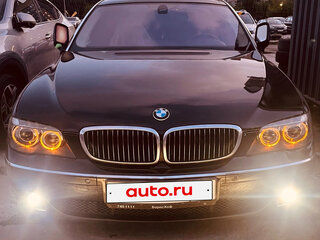 2005 BMW 7 серии Long 750Li IV (E65/E66) Рестайлинг, чёрный, 1300000 рублей, вид 5
