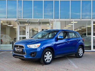 2014 Mitsubishi ASX I Рестайлинг, синий, 1100000 рублей, вид 5