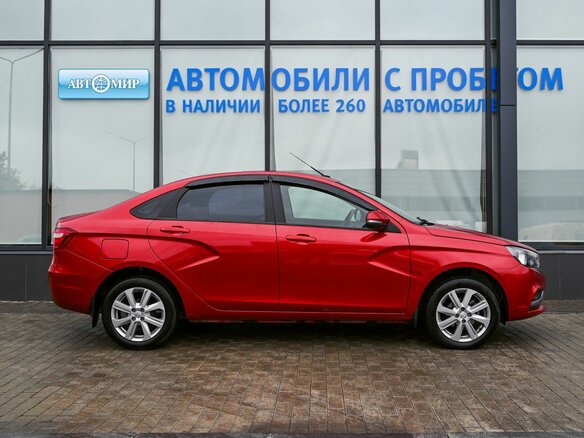 2022 Lada (ВАЗ) Vesta I, красный, 1190000 рублей - вид 5