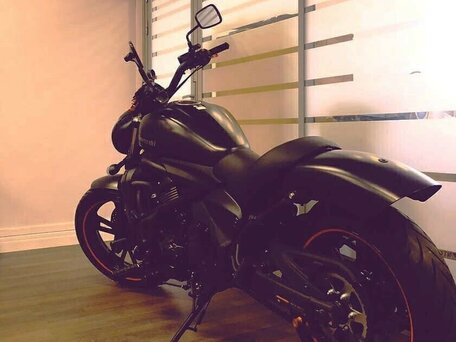 2017 Kawasaki EN650 Vulcan S, чёрный, 1020000 рублей, вид 2