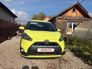 2017 Toyota Sienta II, жёлтый, 1340000 рублей, вид 3