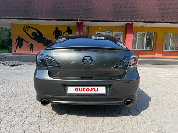 2011 Mazda 6 II (GH) Рестайлинг, серый, 750000 рублей - вид 5