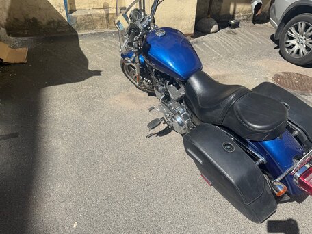 2015 Harley-Davidson Sportster 1200, синий, 900000 рублей, вид 3