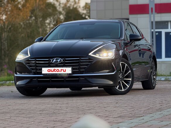2022 Hyundai Sonata VIII (DN8), чёрный - вид 10