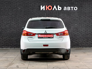 2014 Mitsubishi ASX I Рестайлинг, белый, 1200000 рублей, вид 5