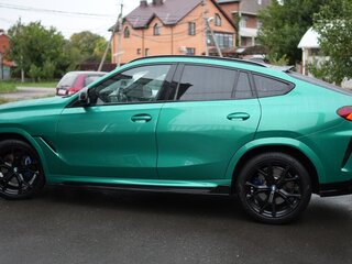 2021 BMW X6 40i III (G06), зелёный, 7490000 рублей, вид 5