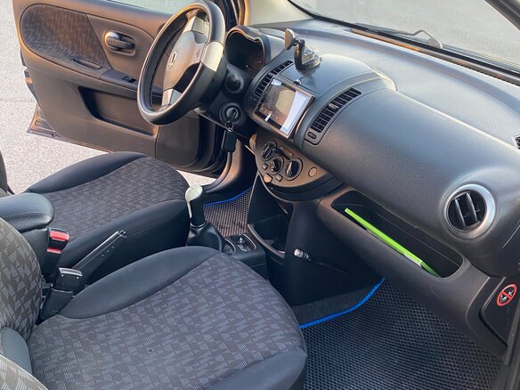 2007 Nissan Note I, синий, 530000 рублей - вид 6