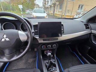 2012 Mitsubishi Lancer X Рестайлинг, серебристый, 1200000 рублей, вид 5