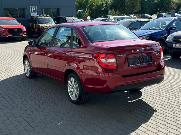 2026 Lada (ВАЗ) Granta I Рестайлинг, красный, 1109000 рублей - вид 7