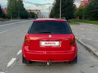 2007 Suzuki SX4 I (Classic), красный, 600000 рублей, вид 3
