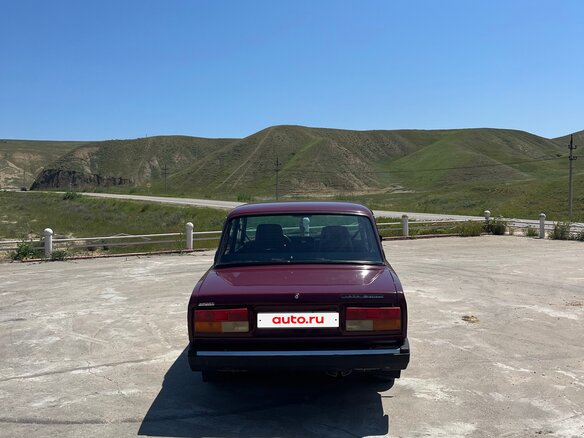 2005 Lada (ВАЗ) 2107, пурпурный, 185000 рублей - вид 3