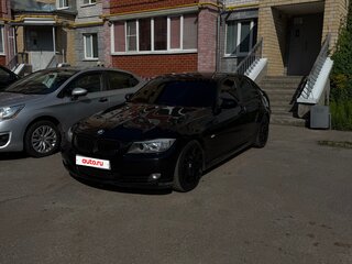 2008 BMW 3 серии 318i V (E90/E91/E92/E93) Рестайлинг, чёрный, 1230000 рублей, вид 2