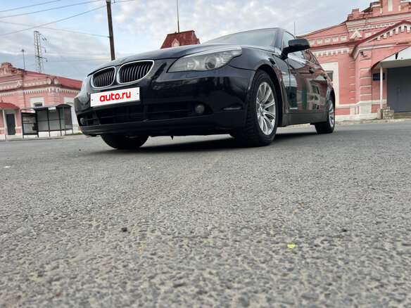 2006 BMW 5 серии 525i V (E60/E61), чёрный, 890000 рублей - вид 15