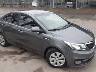 2015 Kia Rio III Рестайлинг, серый, 980000 рублей, вид 2