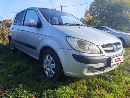 2006 Hyundai Getz I Рестайлинг, серебристый, 340000 рублей, вид 2