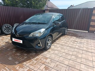 2017 Toyota Vitz III (XP130) Рестайлинг, чёрный, 870000 рублей, вид 1
