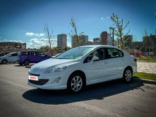 2012 Peugeot 408 I, белый, 999000 рублей, вид 1