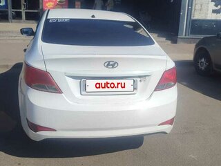 2016 Hyundai Solaris I Рестайлинг, белый, 470000 рублей, вид 2