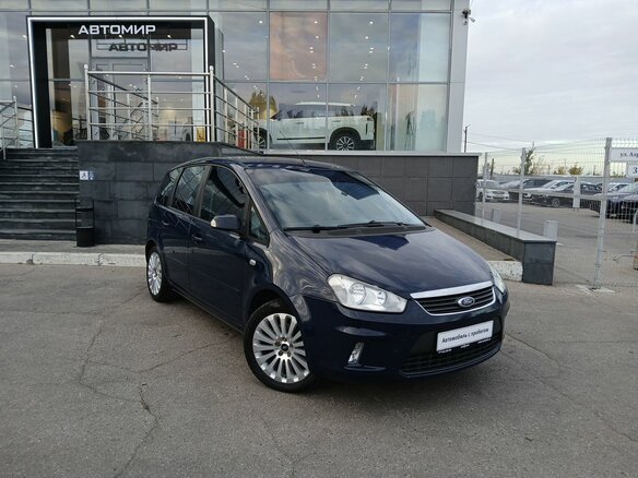 2008 Ford C-MAX I Рестайлинг, синий, 695000 рублей - вид 2