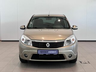 2010 Renault Sandero I, бежевый, 814000 рублей, вид 2
