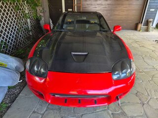 1995 Mitsubishi 3000 GT II, красный, 1500000 рублей, вид 3