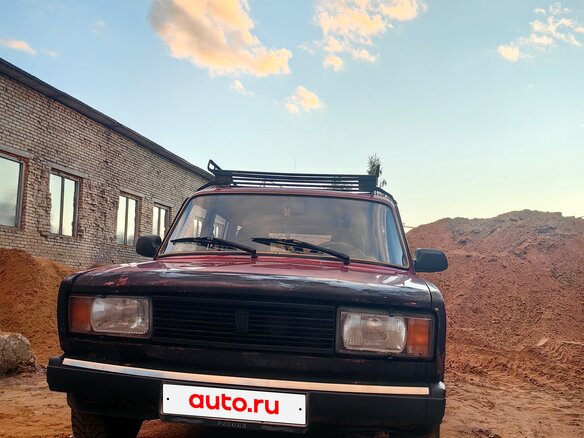 2007 Lada (ВАЗ) 2104, красный, 149999 рублей - вид 2