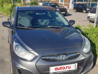 2012 Hyundai Solaris I, серый, 850000 рублей, вид 1