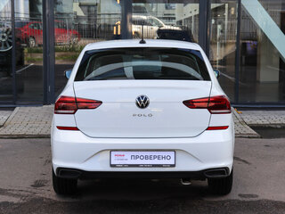 2022 Volkswagen Polo VI, белый, 1825000 рублей, вид 5