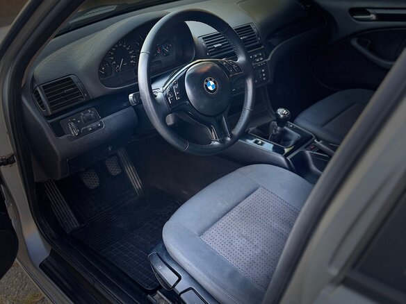 2002 BMW 3 серии N42 316i IV (E46) Рестайлинг, серебристый, 530000 рублей - вид 11