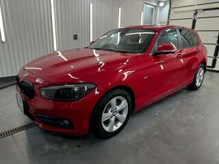 2016 BMW 1 серии 118i II (F20/F21) Рестайлинг, красный, 1550000 рублей, вид 4