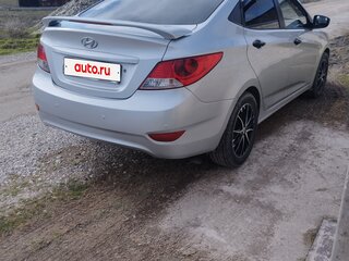 2011 Hyundai Solaris I, серебристый, 730000 рублей, вид 5