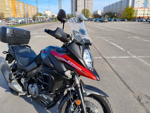 2021 Suzuki V-Strom DL 650, красный - вид 7