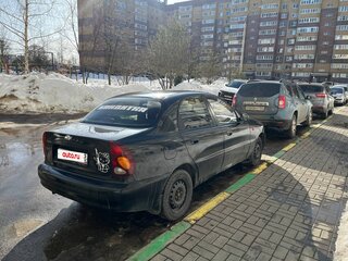 2007 Chevrolet Lanos I, чёрный, 180000 рублей, вид 4