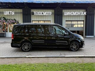2019 Mercedes-Benz V-Класс Long 220 d длинный III (W447), чёрный, 4850000 рублей, вид 2