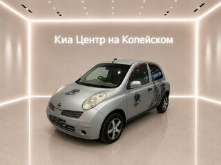 2003 Nissan March III (K12), серебристый, 250000 рублей, вид 1