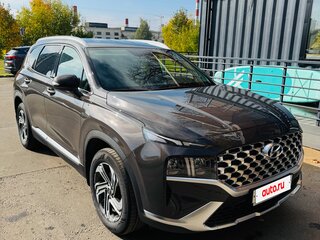 2021 Hyundai Santa Fe IV Рестайлинг, коричневый, 3950000 рублей, вид 2
