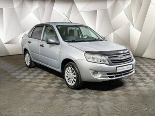 2014 Lada (ВАЗ) Granta I, серебристый, 369000 рублей, вид 3