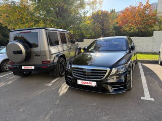 2015 Mercedes-Benz S-Класс 500 VI (W222, C217), чёрный, 2850000 рублей, вид 2