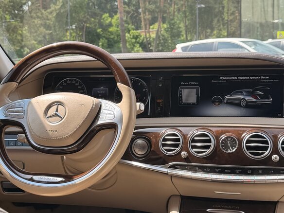 2016 Mercedes-Benz Maybach S-Класс 400 I (X222), чёрный - вид 5